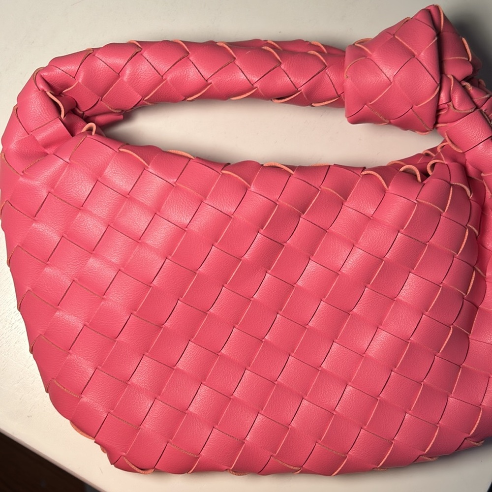 Pink Woven Mini Bag - Picture 5 of 8